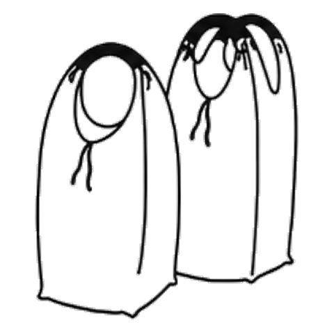 1 & 2 Loop Bags